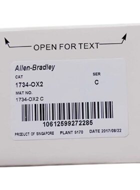 议价1734-OX2  原装美国AB罗克韦尔PLC模块质保一年顺丰包邮POINT