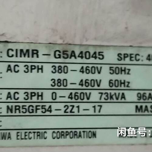 安川G5系列变频器主板ETC618331S1114YPL，议价商品
