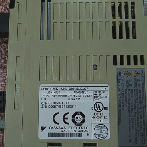 询价-安川伺服驱动器SGDSA5A12AY27