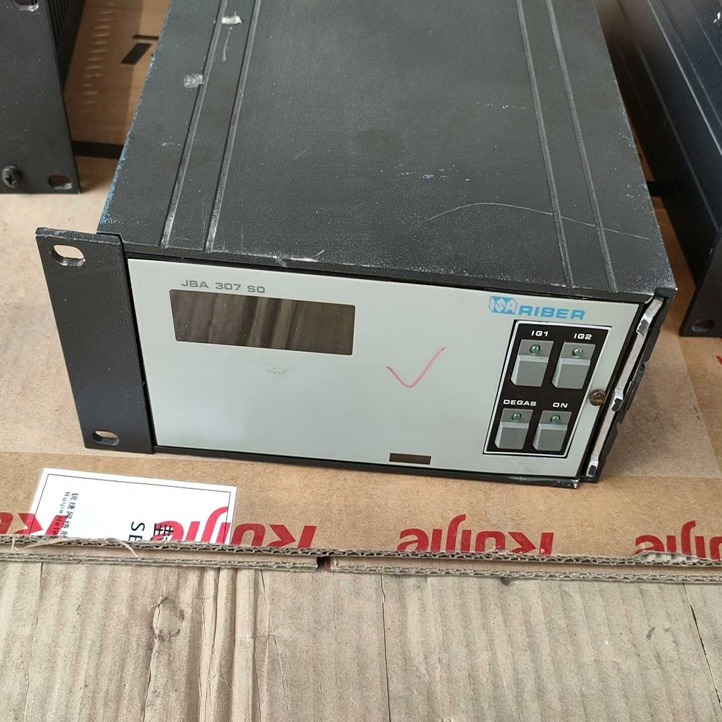【议价】RIBER真空计控制器JBA307SO，实物，拆适用