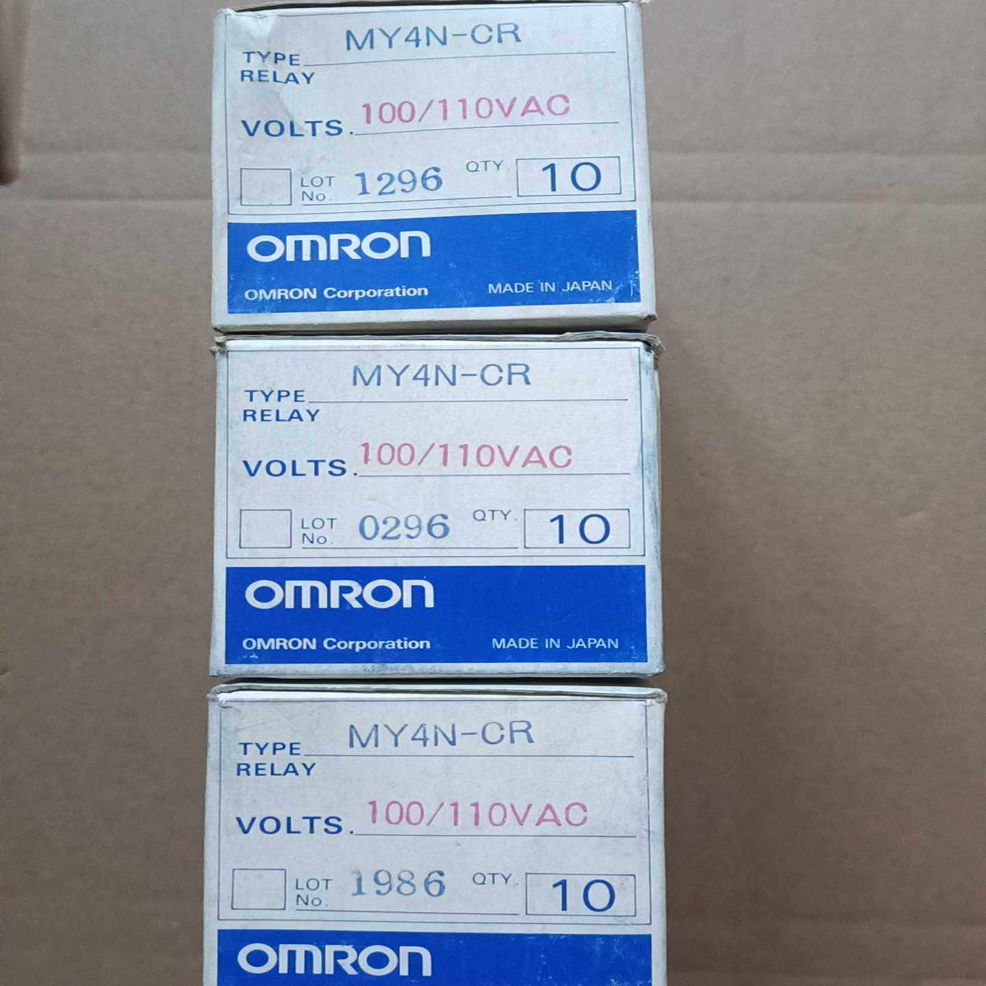 （洋洋设备）继电器MY4N－CR100/110VAC