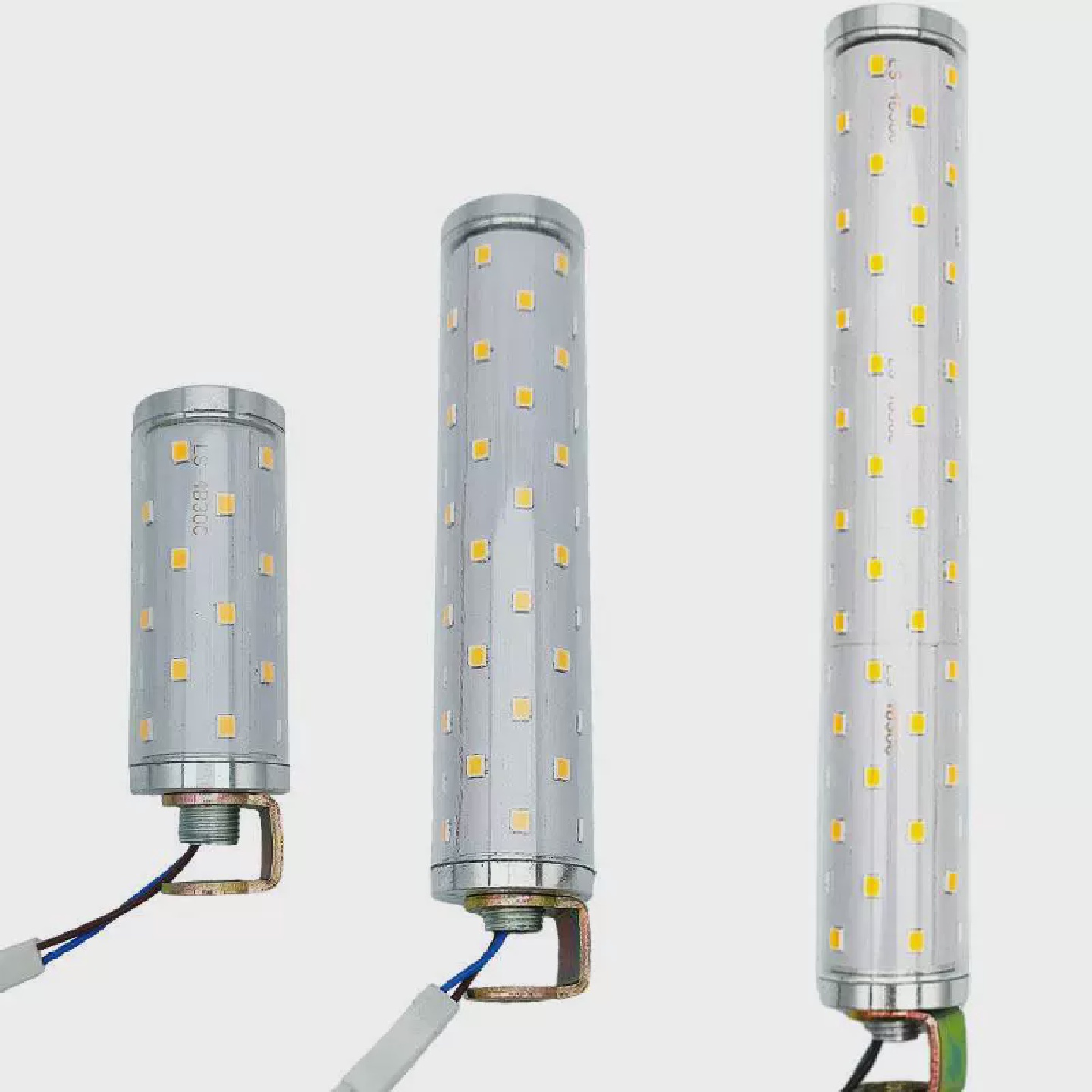 220VLED灯条长管灯中式吊灯灯泡长条柱形光源中国风大厅灯照明