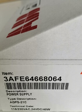 议价-现货实价AGPS21C全新原装正品ABB变频器防误启动板3AFE64668