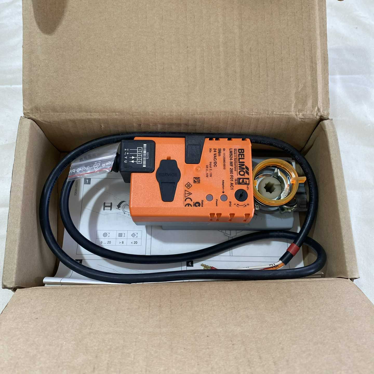 【请询价】瑞士原装BELIMO博力谋LMS24-MF电动执行器型号L