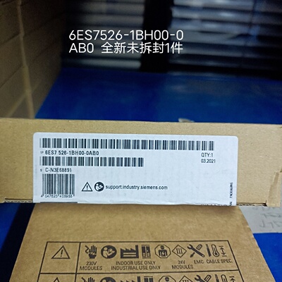 西门子6ES75261BH000AB0未开封1件议价