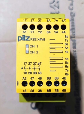 寻pilz安全继电器PZEX4V8