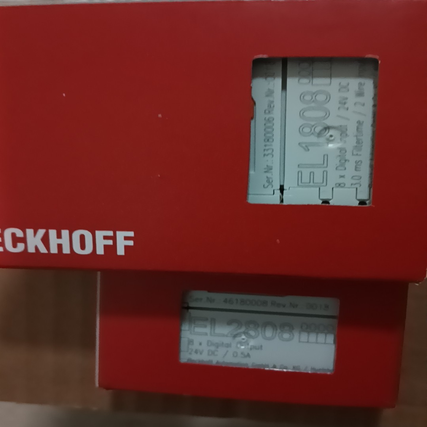 BECKHOFF倍福模块EL1808EL2808询价