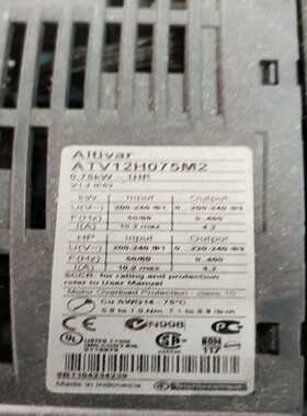 询价~施耐德变频器ATV12H075M2，0.75kW/1HP，2