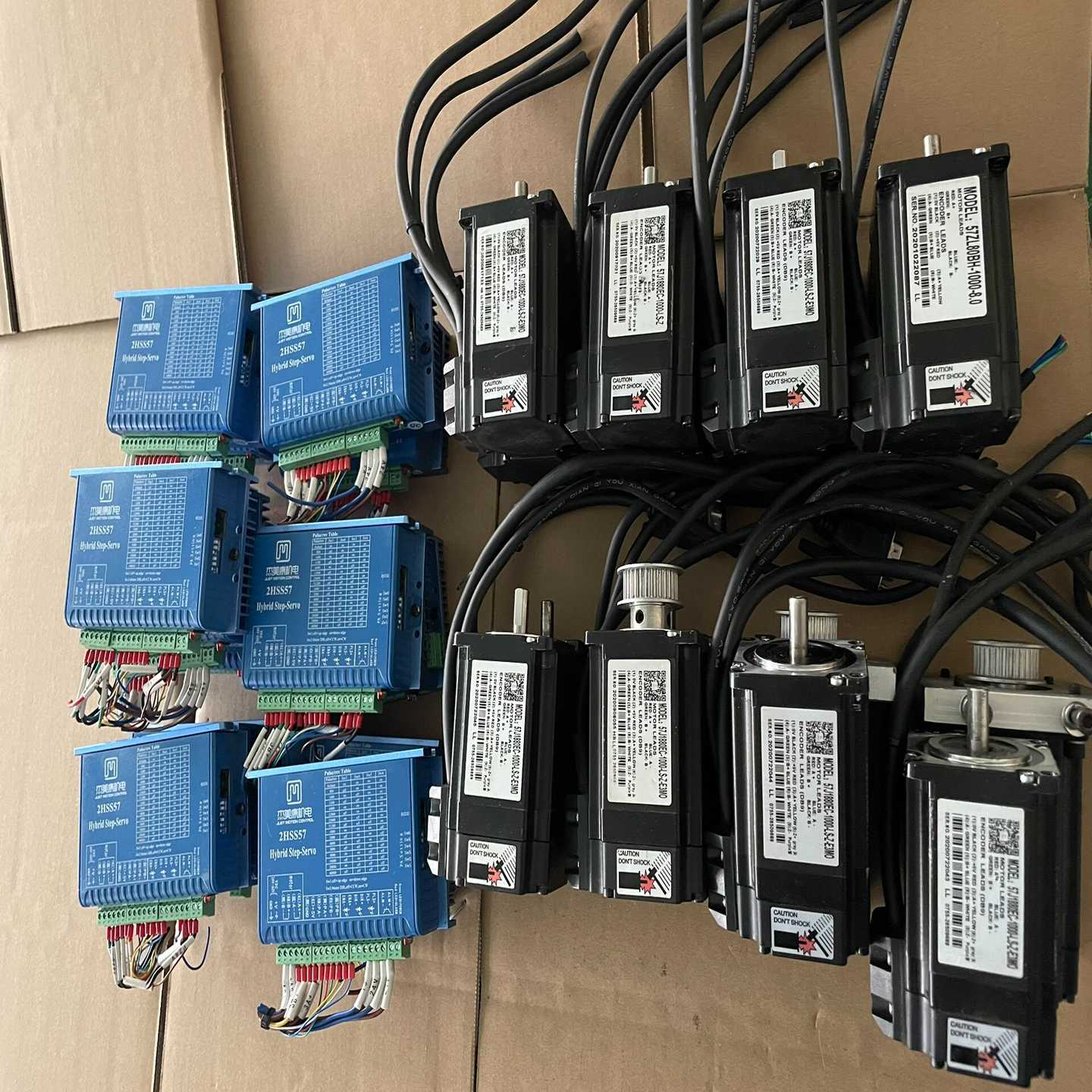 杰美康57闭环步进。2HSS57驱动器。57J1880EC-询价