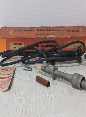老式1947年通用电气6A202Calrod焊铁,不含小费