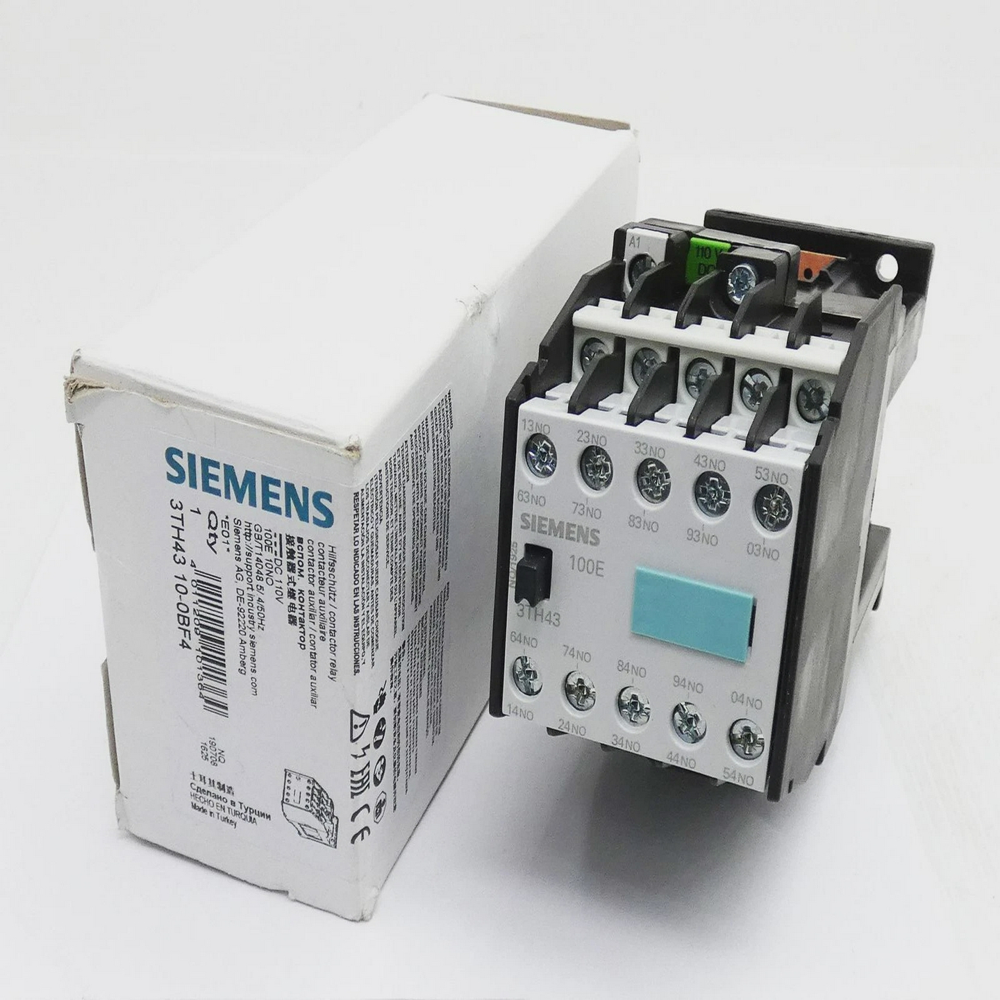 Siemens3TH4310-0BF4E-Stand:01110VDCHilfsschtz-unused/