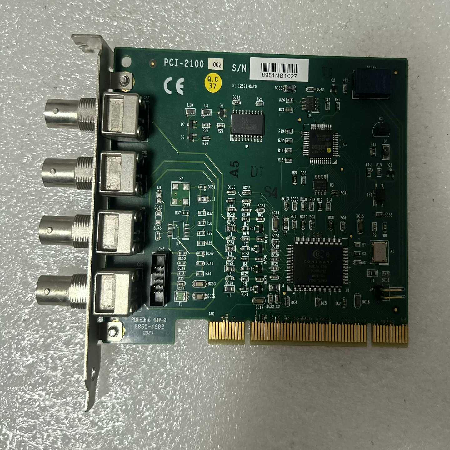 咨询-凌华图像采集卡PCI-2100成色如图多片