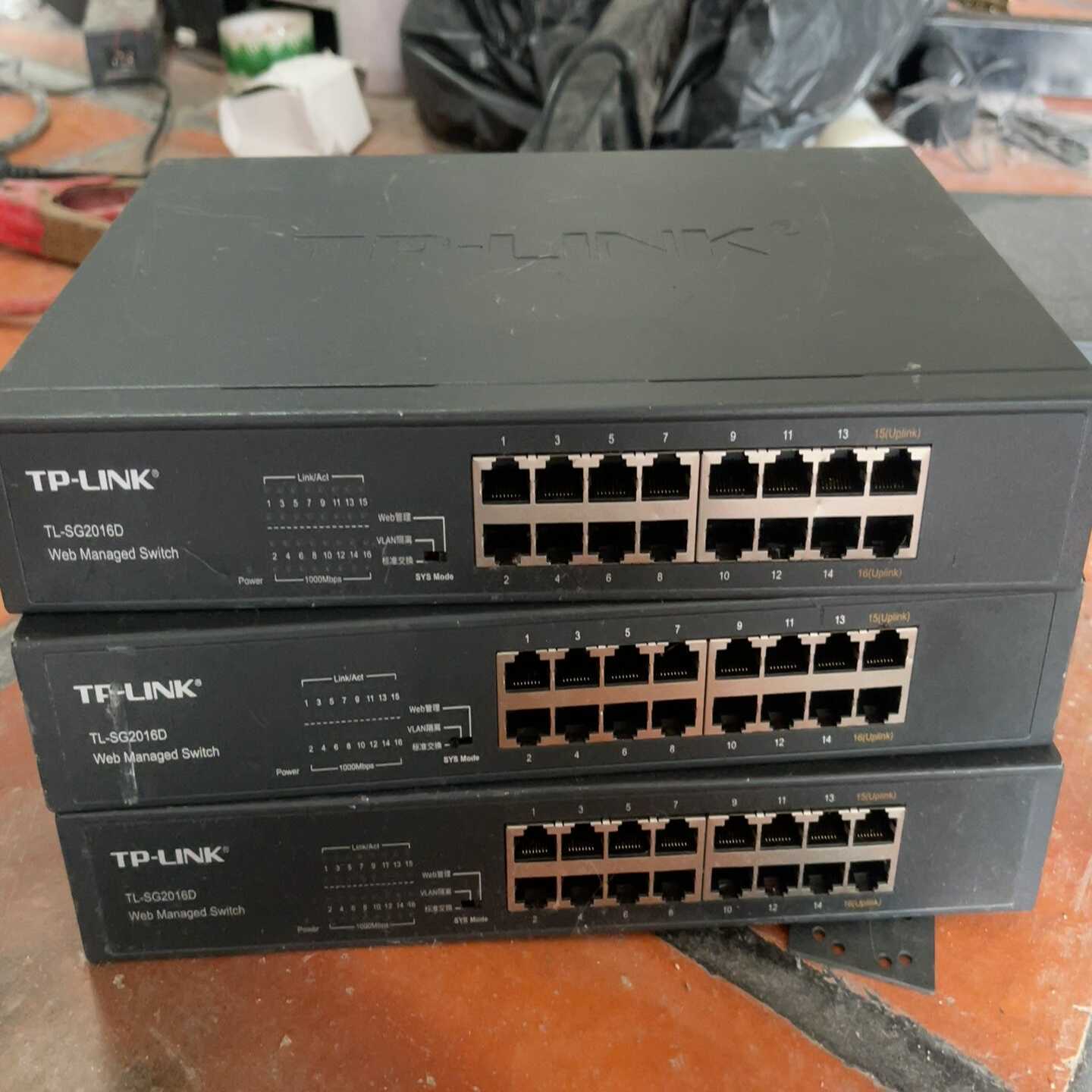 TP-LINKTL-SG2016D全千兆Web网管交换机-议价