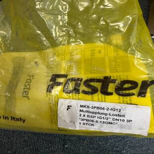 12GMC1个 德国Faster快插模块3PB06 咨询