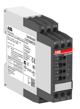议价原装ABB单相电流监视器 CM-SRS.M1S, 2c/o, 3mA-1A, 24-240VA