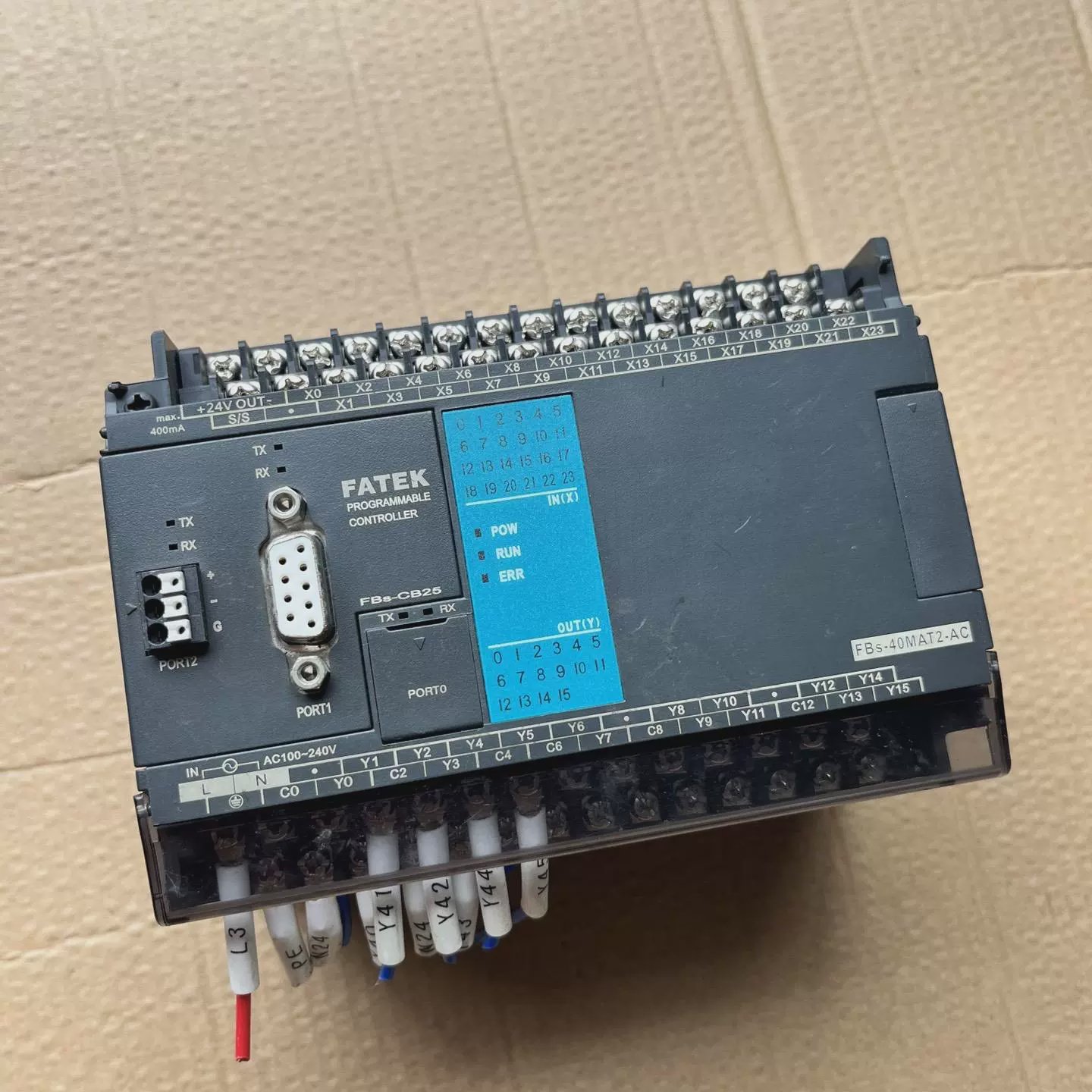 台湾FATEKPLC FBs-40MAT2-AC，品
