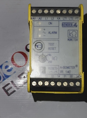 BENDERIR140Y-4B91016505隔离监控设备电压220VAC快速发货