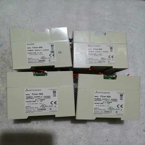 三菱FX2N-4DAFX2N-4AD原装正品拆机现货各两-议价