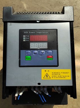 议价电力调整器FSCR-75A，380VAC/75A，功能正常，