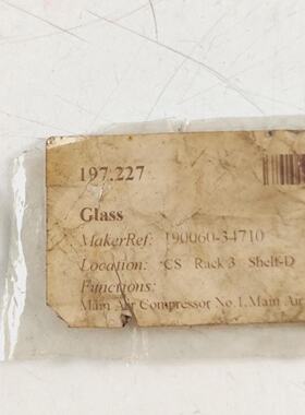 Glass 19006034710 for Yanmar Sc30nSc40n Compressor Genuine P