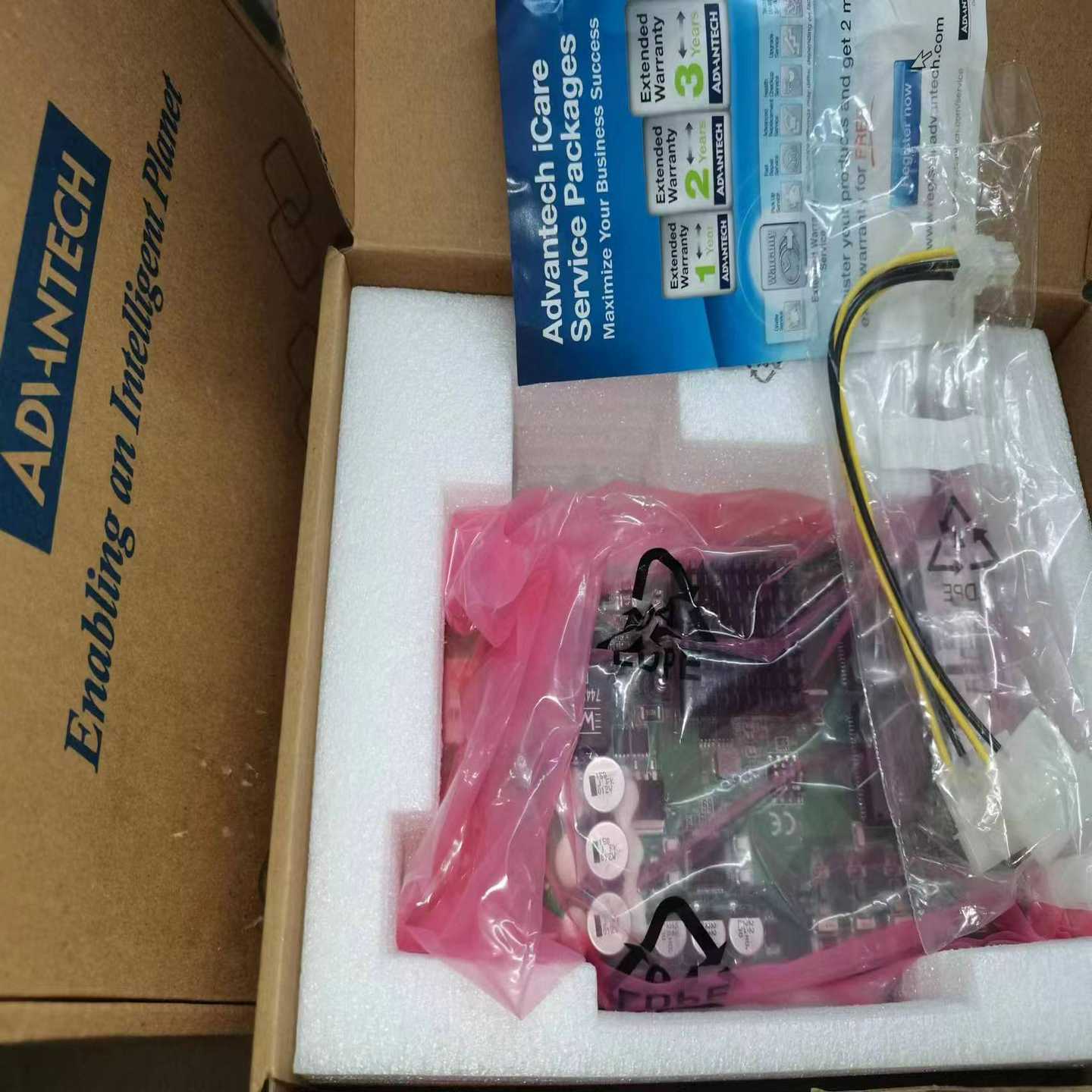 议价全新研华PCIE-1674V4口千兆APOE网卡视觉图现货/维修