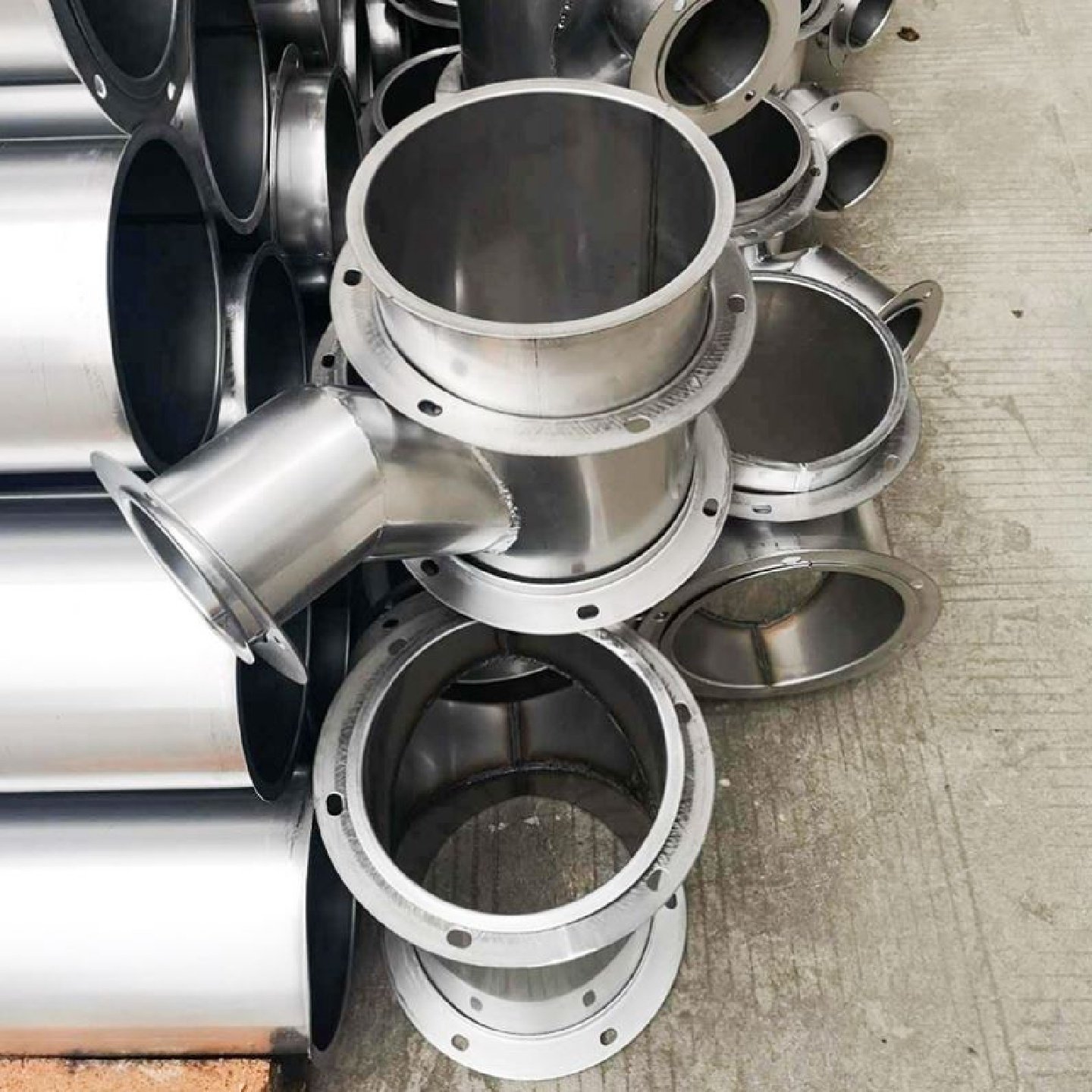 圆形不锈钢风管焊接304无缝双层排烟弯头三通碳钢201通风管道定制,基础建材,风管,淘宝优惠券,粉丝福利购,淘宝优惠卷