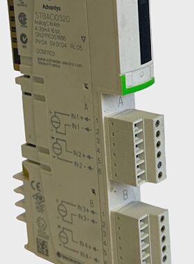 SCHNEIDER ELECTRIC STBACI0320 Advantys ANALOG INPUT MODULE 4