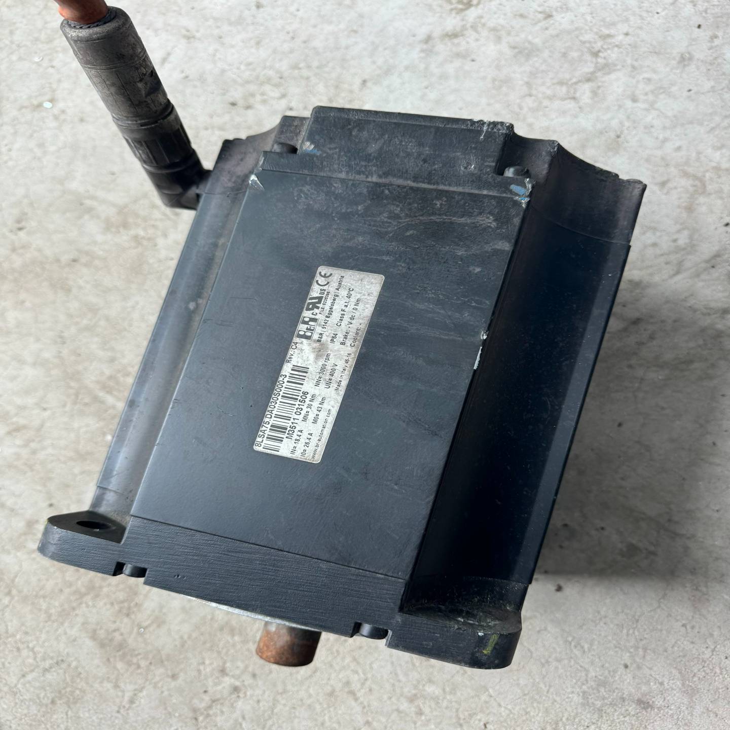 【请询价】贝加莱伺服电机8LSA75DA030S000-3拆机现货