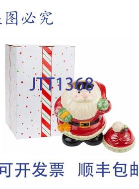 供应TEMP-TATIONS 23 陶瓷圣诞老人圣诞蜡烛带礼盒 H203383