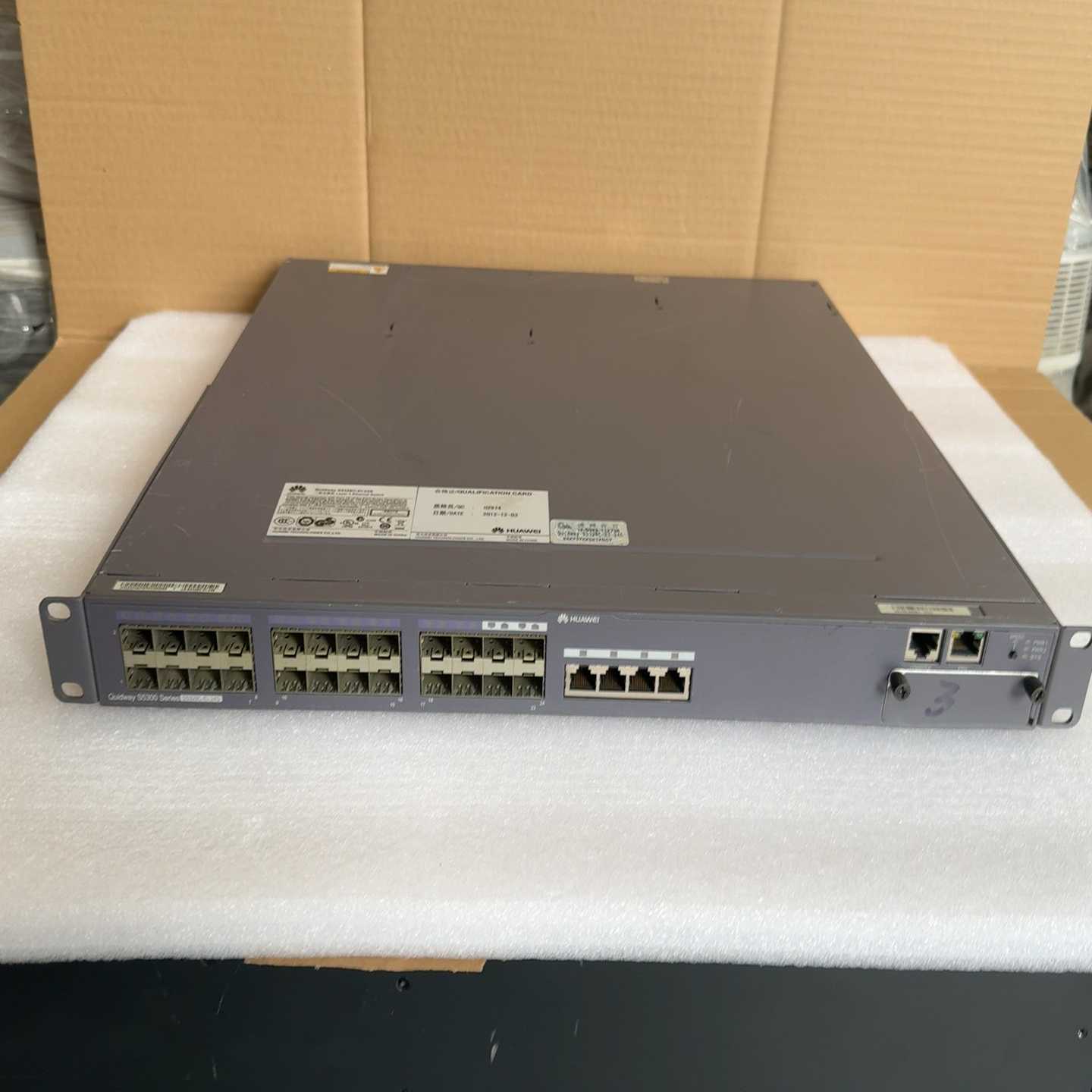 询价~华为 S5328C-EI-24S 24口全光纤交换机 三层交