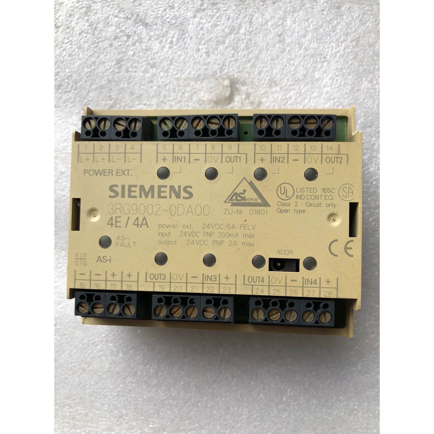 【议价】西门子模块3RG9002-0DA00微瑕疵功能正常