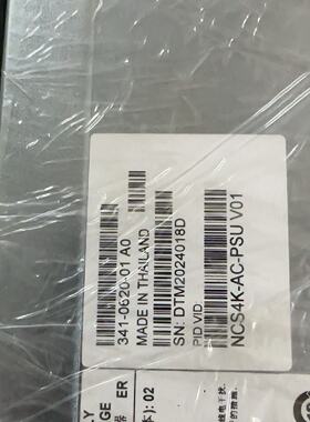 思科 NCS4K-AC-PSU 电源 341-0620-01-询价