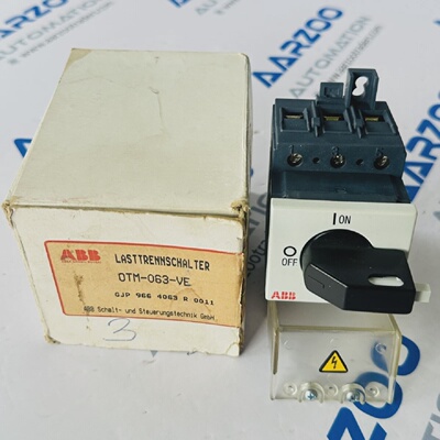 NEW IN BOX ABB OTM63V 63A LOAD DISCONNECTOR GJP 966 4063 R 0