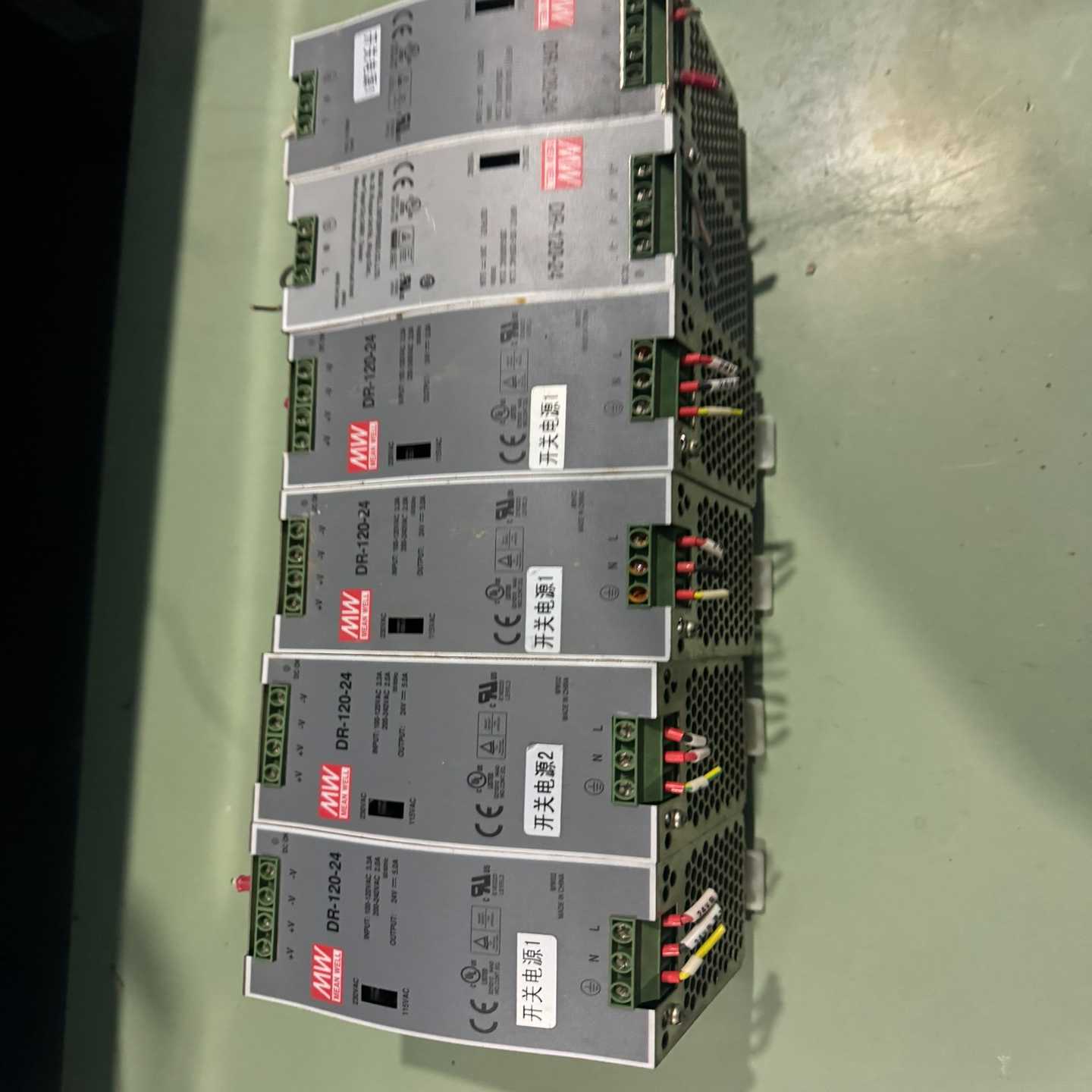 台湾明白开关电源DR-120-24，24V5A，成色好功能正询价
