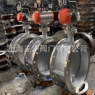 上海正沪加工定制通风蝶阀涡轮气动风阀按图纸样品生产非标阀门