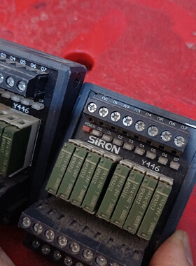 原装胜蓝SIRON宽底座型8位信号继电器模块Y446-议价