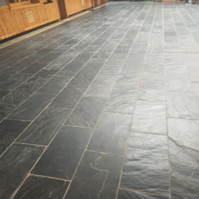 天然石材乱石片户外不规则麦金文化石外墙砖庭院防滑地砖室内背景