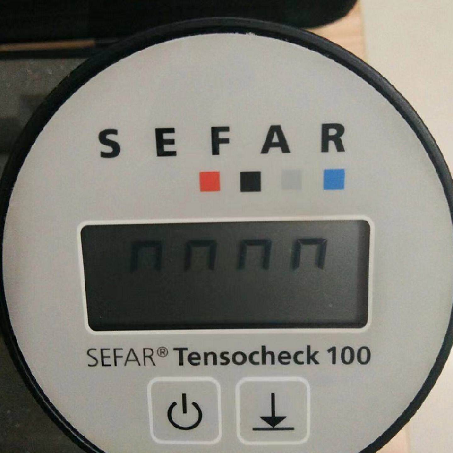 配件原厂出品SEFARTensocheck100钢网赛发数显网纱张力计议价