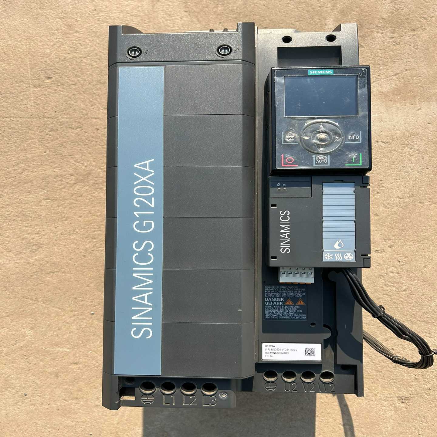 西门子变频器G120XA系列6SL3220-1YD34-0U