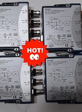 NI9233模块4通道声音振动采集还有一台先到先得议价