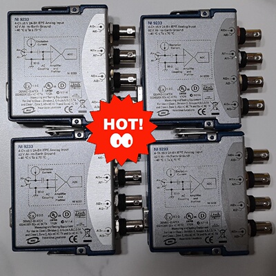 NI9233模块4通道声音振动采集还有一台先到先得议价