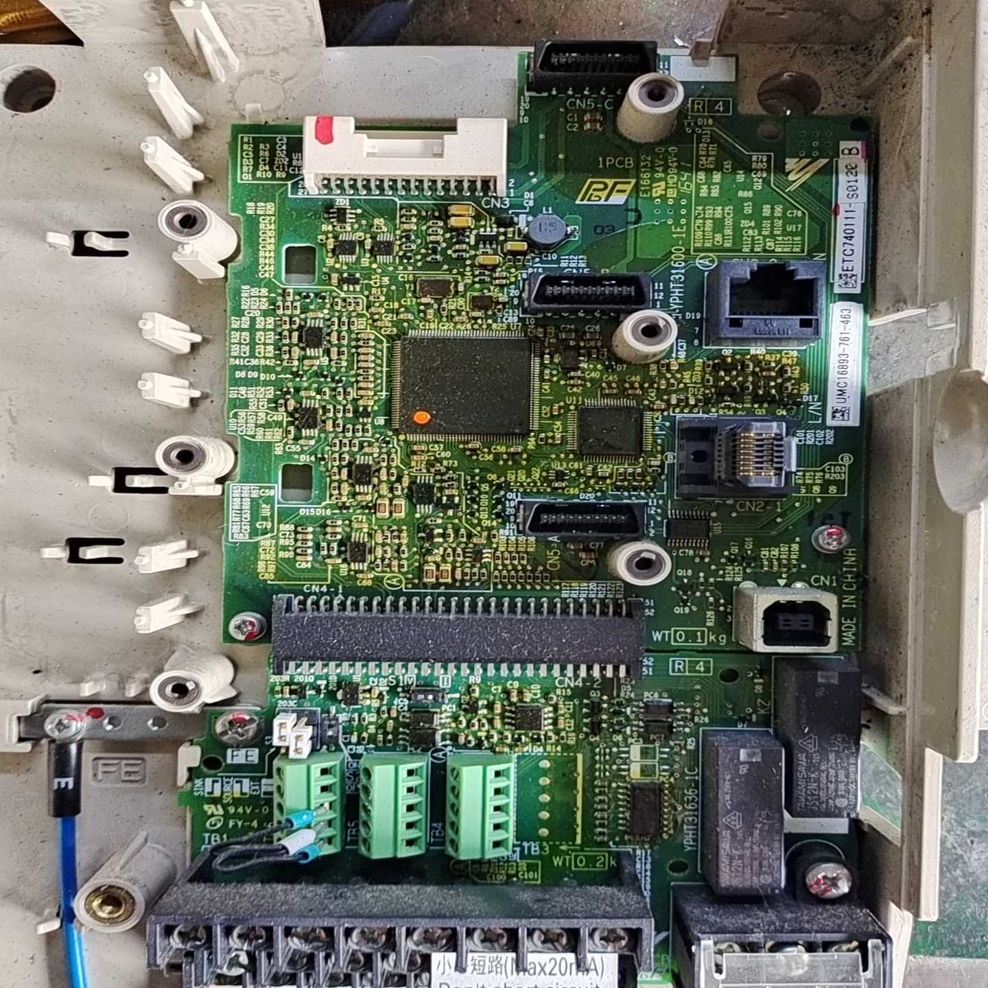 安川A1000X空压机专用变频器主板ETC740111-S0询价