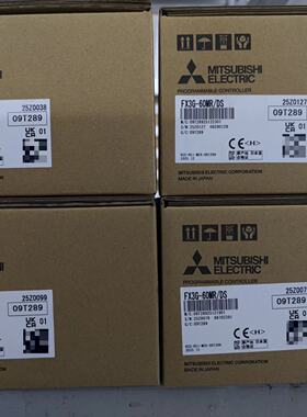 议价三菱PLCFX3G60MRDS全新原装正品日本制造