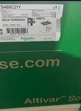 施耐德软启动器ATS480C21Y全新原装正品，质保一年，可--议价