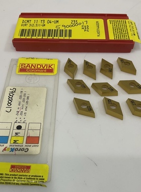SANDVIK  235  DCMT 11 T3 04UM  CARBIDE INSERT GRADE LOT OF 1