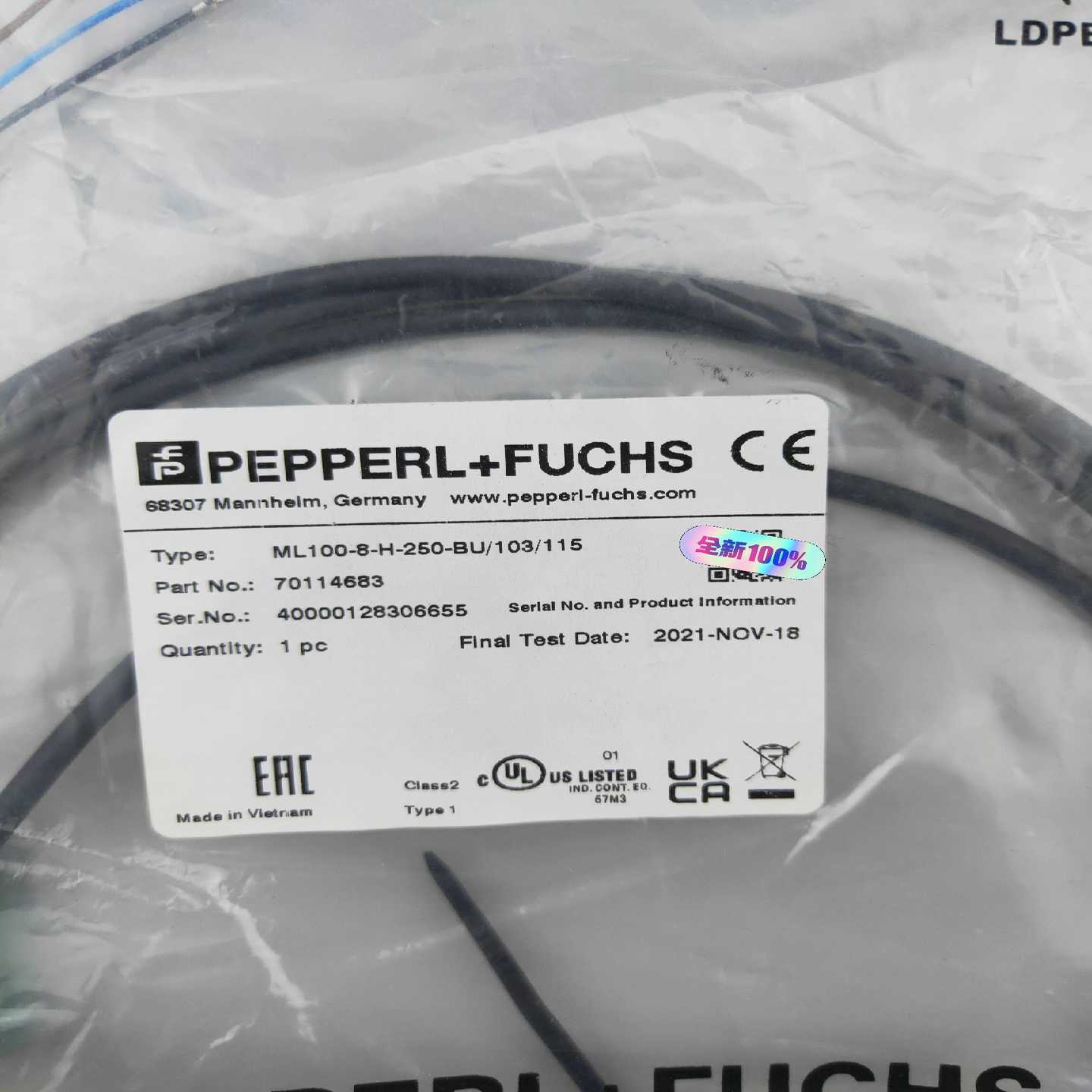 倍加福ML100-8-H-250-BU/103/询价