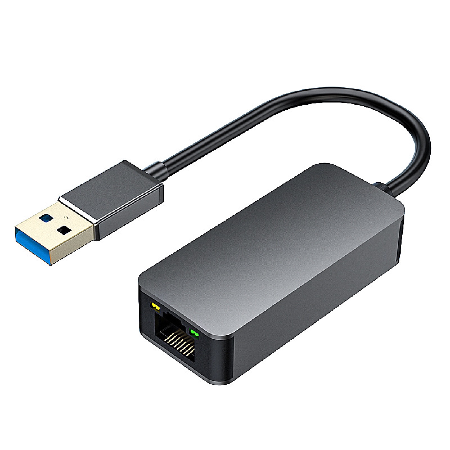 新款usb外置2.5G网卡2500mbps千兆网卡TYPE-CRTL8156高速以太网