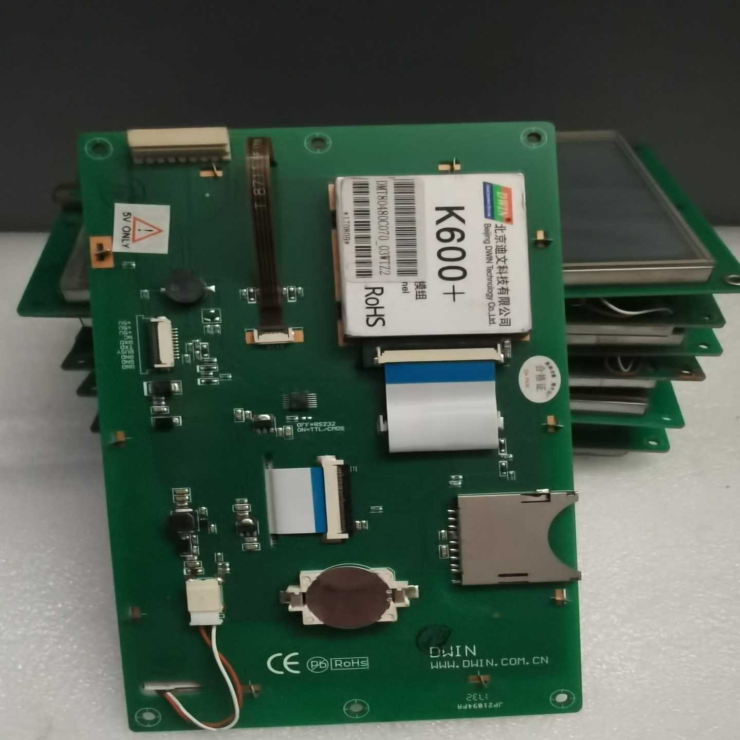 【请询价】迪文触摸屏K600+  DMT80480C070_03WT7