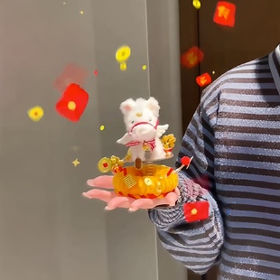 马上有财2026开运小马扭扭棒手工diy材料包马年车载摆件送给闺蜜