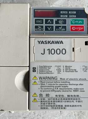 【议价】安川J1000变频器CIMR-JB4A002BBA/0.75适用